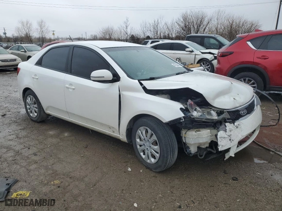 2013 Kia Forte EX with VIN KNAFU4A21D5719740, listed as a Copart auction lot 47538445 with NaN miles and Salvage Title. Bid and sale history available at carsss.com. Image 4.