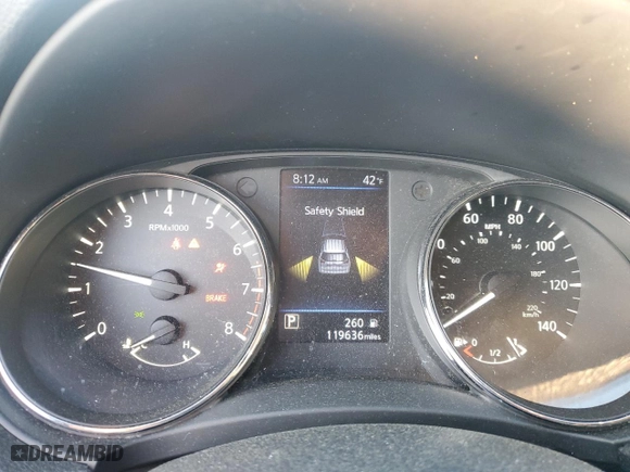 2018 Nissan Rogue SV with VIN 5N1AT2MT3JC789817, listed as a Copart auction lot 50532415 with 119,636 mi miles and Salvage Title. Bid and sale history available at carsss.com. Image 9.