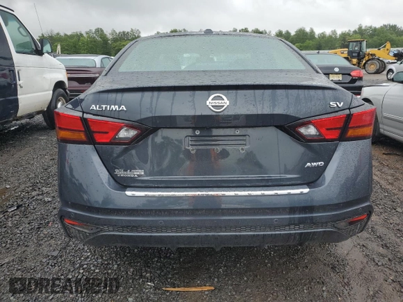 2022 Nissan Altima SV z VIN 1N4BL4DW6NN309784, wystawiony jako Copart lot #57659745 z przebiegiem 33 838 mil mil oraz Szkoda całkowita • Salvage title. Historia ofert i sprzedaży dostępna na DreamBid. Obrazek 6.
