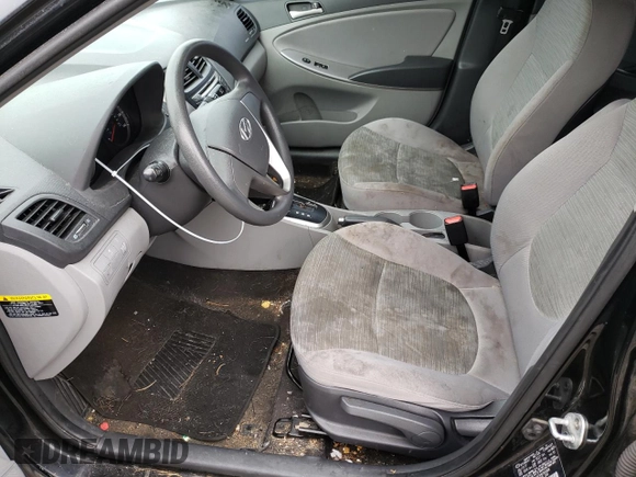 2017 Hyundai Accent SE with VIN KMHCT4AE5HU360998, listed as a Copart auction lot 70888682 with 105,010 mi miles. Bid and sale history available at carsss.com. Image 7.