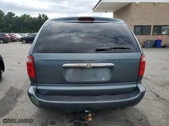 2007 Chrysler Town & Country SWB with VIN 1A4GJ45R97B223138, listed as a Copart auction lot 69236054 with 136,107 mi miles and Salvage Title. Bid and sale history available at carsss.com. Image 6.