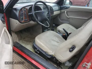 1998 Saab 900 z VIN YS3DF75NXW7002652, wystawiony jako Copart lot #78011454 z przebiegiem 149 577 mil mil oraz Czysty tytuł • Clean title. Historia ofert i sprzedaży dostępna na DreamBid. Obrazek 8.