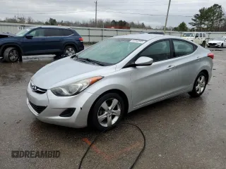 2013 Hyundai Elantra GLS with VIN 5NPDH4AE6DH359860, listed as a Copart auction lot 44348545 with 143,848 mi miles and Salvage title. Bid and sale history available at DreamBid. Image 1.