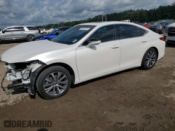 2019 Lexus ES 350 with VIN 58ABZ1B17KU043387, listed as a Copart auction lot 54322675 with 54,473 mi miles and Salvage Title. Bid and sale history available at DreamBid. Image 1.