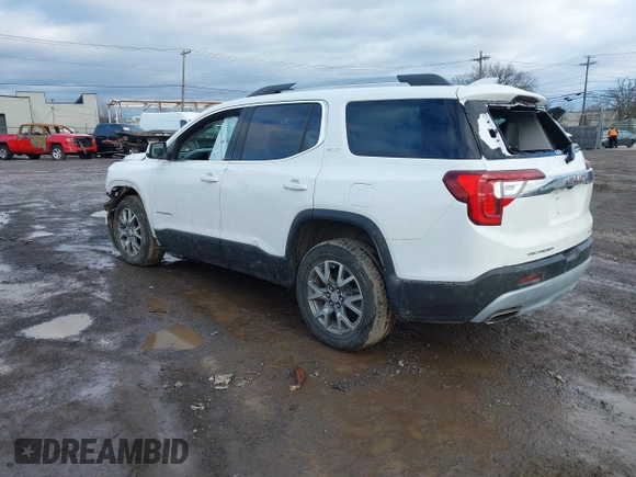 2020 GMC Acadia SLT with VIN 1GKKNULS8LZ124343, listed as a IAAI auction lot 41245060 with 100,436 mi miles and . Bid and sale history available at DreamBid. Image 3.
