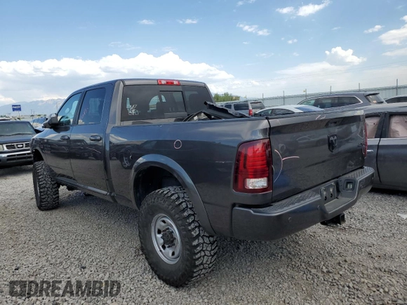 2018 Ram 2500 Laramie with VIN 3C6UR5FJ9JG354429, listed as a Copart auction lot 62869475 with 118,876 mi miles and Salvage title. Bid and sale history available at DreamBid. Image 2.
