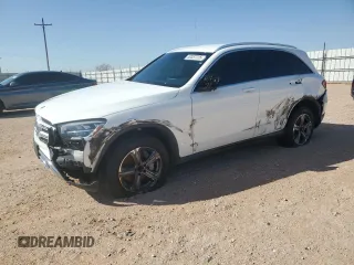 2020 Mercedes-Benz GLC 300 z VIN WDC0G8DB1LF737242, wystawiony jako Copart lot #52037225 z przebiegiem 65 380 mil mil oraz Szkoda całkowita • Salvage title. Historia ofert i sprzedaży dostępna na DreamBid. Obrazek 1.