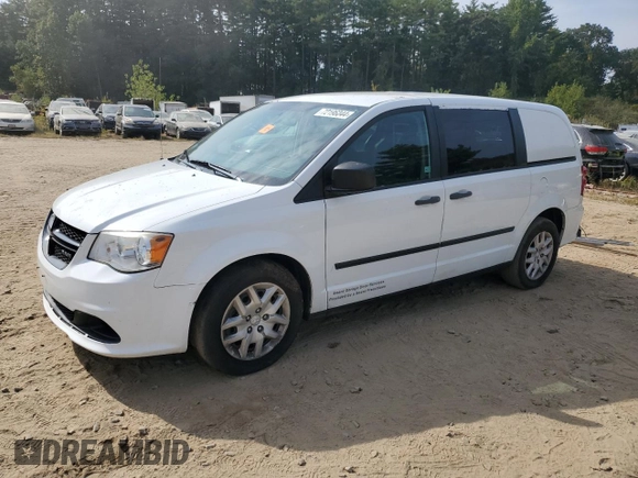 2014 Ram Cargo Van Tradesman with VIN 2C4JRGAG1ER302831, listed as a Copart auction lot 72196044 with 0 mi miles and Clean Title. Bid and sale history available at carsss.com. Image 1.