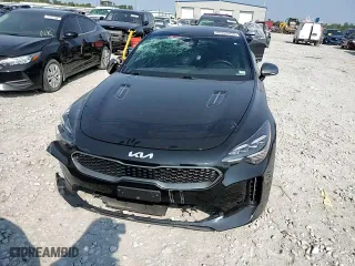 2022 Kia Stinger GT-Line with VIN KNAE35LD5N6113565, listed as a Copart auction lot 68824934 with 24,917 mi miles and Salvage Title. Bid and sale history available at carsss.com. Image 11.