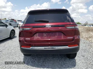 2024 Jeep Grand Cherokee Laredo X with VIN 1C4RJHAG5RC194583, listed as a Copart auction lot 52618915 with 19,283 mi miles and Salvage Title. Bid and sale history available at carsss.com. Image 6.
