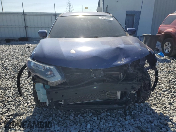 2019 Nissan Rogue SV with VIN KNMAT2MVXKP518690, listed as a Copart auction lot 52769835 with 95,307 mi miles and Clean Title. Bid and sale history available at carsss.com. Image 5.