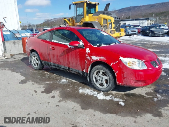 2008 Pontiac G5 with VIN 1G2AL18F087183904, listed as a IAAI auction lot 41540837 with 217,531 mi miles. Bid and sale history available at carsss.com. Image 1.