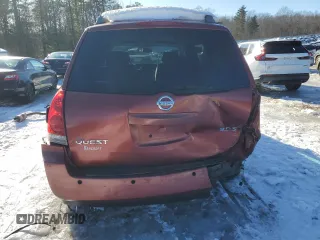 2005 Nissan Quest SE with VIN 5N1BV28U15N130663, listed as a Copart auction lot 45721195 with 173,031 mi miles and Clean Title. Bid and sale history available at carsss.com. Image 6.