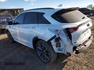 2023 Infiniti QX50 Sport with VIN 3PCAJ5FB0PF121405, listed as a Copart auction lot 87066714 with 11,958 mi miles and Salvage Title. Bid and sale history available at DreamBid. Image 2.