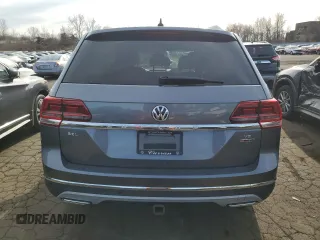2018 Volkswagen Atlas SEL with VIN 1V2MR2CA6JC525585, listed as a Copart auction lot 83884424 with 114,543 mi miles and Salvage title. Bid and sale history available at DreamBid. Image 6.