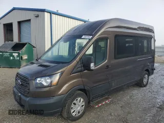 2016 Ford Transit with VIN 1FDZX2XM2GKB54663, listed as a Copart auction lot 76531663 with 53,532 mi miles and Clean Title. Bid and sale history available at DreamBid. Image 1.