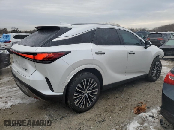 2024 Lexus RX with VIN 2T2BAMCA2RC057977, listed as a Copart auction lot 41660055 with 10,896 mi miles and Salvage Title. Bid and sale history available at carsss.com. Image 3.