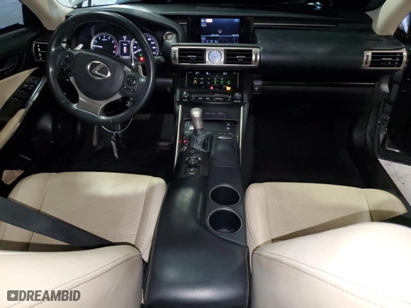 2014 Lexus IS 350 with VIN JTHBE1D22E5002580, listed as a Copart auction lot 45118095 with 222,487 mi miles and Salvage Title. Bid and sale history available at carsss.com. Image 8.