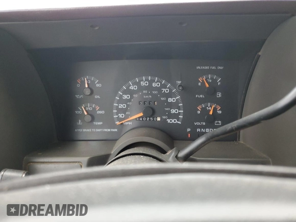 1995 GMC Safari Cargo with VIN 1GTDM19W6SB504983, listed as a Copart auction lot 47898775 with 440,250 mi miles and Salvage Title. Bid and sale history available at carsss.com. Image 9.