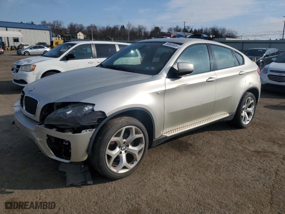 2011 BMW X6 35i with VIN 5UXFG2C57BLX09002, listed as a Copart auction lot 50083805 with 90,168 mi miles and Salvage Title. Bid and sale history available at carsss.com. Image 1.
