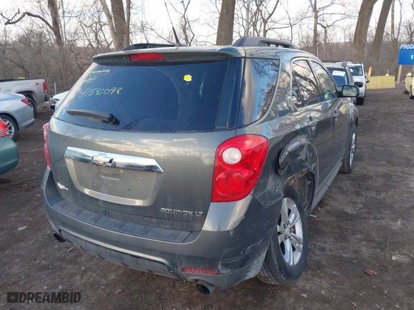 2012 Chevrolet Equinox LT w/2LT with VIN 2GNFLPE58C6301973, listed as a IAAI auction lot 41581098 with 218,446 mi miles. Bid and sale history available at carsss.com. Image 4.