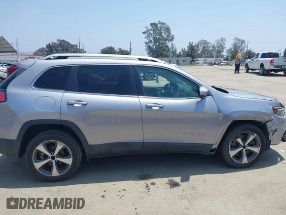 2019 Jeep Cherokee Limited with VIN 1C4PJLDB7KD207845, listed as a IAAI auction lot 42386487 with 62,635 mi miles and . Bid and sale history available at DreamBid. Image 13.