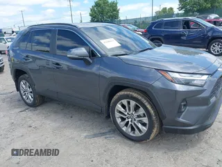 2025 Toyota RAV4 XLE Premium with VIN 2T3A1RFVXSC509876, listed as a IAAI auction lot 42298931 with 3,203 mi miles and . Bid and sale history available at DreamBid. Image 1.