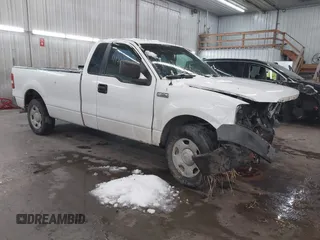 2007 Ford F-150 XL with VIN 1FTRF12287NA79909, listed as a IAAI auction lot 41432103 with 0 mi miles. Bid and sale history available at carsss.com. Image 1.