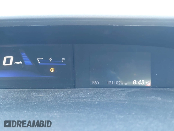 2013 Honda Civic EX with VIN 19XFB2F89DE268751, listed as a IAAI auction lot 42109107 with 121,102 mi miles and . Bid and sale history available at DreamBid. Image 7.