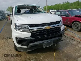 2021 Chevrolet Colorado 2WD Work Truck with VIN 1GCGSBEA3M1273469, listed as a Copart auction lot 55304825 with 46,680 mi miles and Salvage title. Bid and sale history available at DreamBid. Image 13.