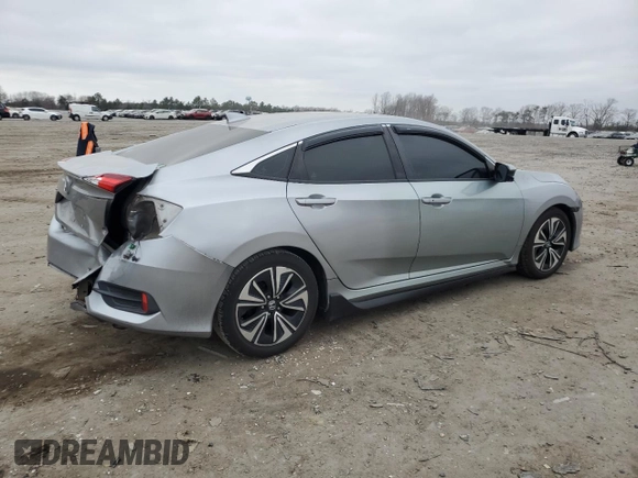 2016 Honda Civic Sedan EX-L with VIN 19XFC1F77GE205635, listed as a Copart auction lot 48954275 with 91,553 mi miles and Salvage Title. Bid and sale history available at carsss.com. Image 3.