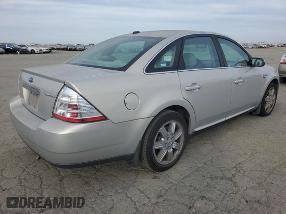 2009 Ford Taurus Limited with VIN 1FAHP25W69G118572, listed as a Copart auction lot 47356135 with 124,956 mi miles and Clean Title. Bid and sale history available at carsss.com. Image 3.