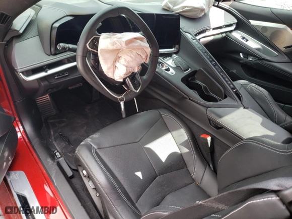 2021 Chevrolet Corvette 2LT with VIN 1G1YB3D40M5118529, listed as a Copart auction lot 72665243 with 10,208 mi miles. Bid and sale history available at carsss.com. Image 8.