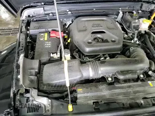 2025 Jeep Wrangler Sahara with VIN 1C4RJXP61SW578339, listed as a Copart auction lot 82076045 with 11,410 mi miles and Clean title. Bid and sale history available at DreamBid. Image 15.