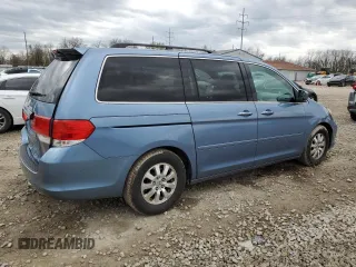 2009 Honda Odyssey EX-L with VIN 5FNRL38709B016070, listed as a Copart auction lot 50313245 with 192,155 mi miles and Salvage Title. Bid and sale history available at carsss.com. Image 3.