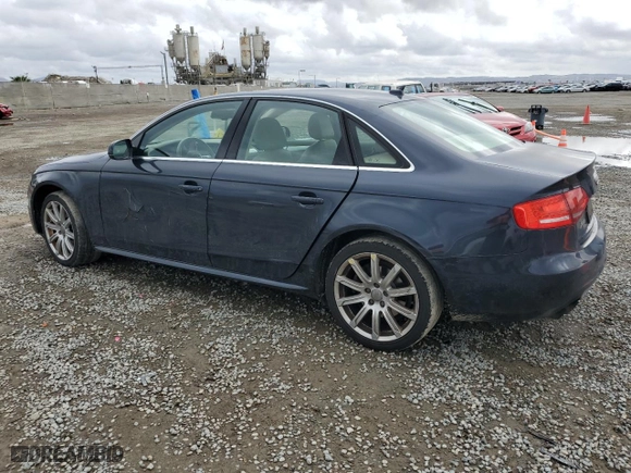 2012 Audi A4 2.0T Premium Plus with VIN WAUFFAFLXCN003430, listed as a Copart auction lot 48256165 with 142,940 mi miles and Salvage Title. Bid and sale history available at carsss.com. Image 2.