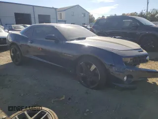 2011 Chevrolet Camaro 2SS with VIN 2G1FK1EJ9B9161511, listed as a Copart auction lot 76386064 with 119,498 mi miles and Salvage Title. Bid and sale history available at DreamBid. Image 4.