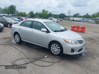 2013 Toyota Corolla L with VIN 5YFBU4EE0DP172081, listed as a IAAI auction lot 42115933 with 144,319 mi miles and . Bid and sale history available at carsss.com. Image 1.