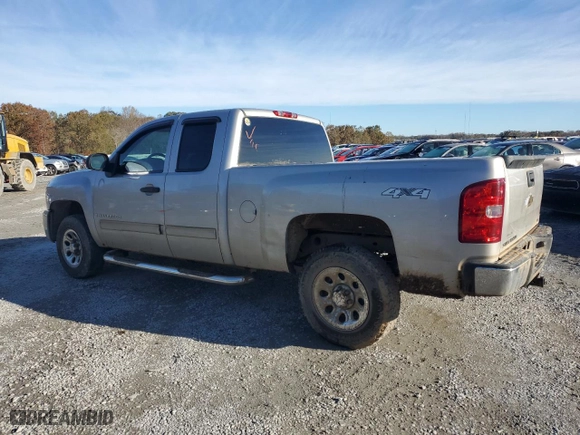 2009 Chevrolet Silverado 1500 LT with VIN 2GCEK29CX91120933, listed as a Copart auction lot 78960964 with 124,196 mi miles and Salvage Title. Bid and sale history available at carsss.com. Image 2.