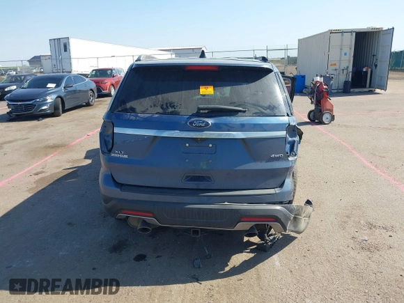 2018 Ford Explorer XLT with VIN 1FM5K8D82JGA03758, listed as a IAAI auction lot 42191680 with Not provided miles and . Bid and sale history available at DreamBid. Image 16.