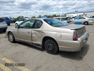 2002 Chevrolet Monte Carlo LS with VIN 2G1WW12E029125511, listed as a Copart auction lot 58428624 with 196,508 mi miles and Salvage Title. Bid and sale history available at carsss.com. Image 2.