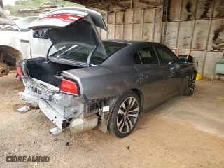 2012 Dodge Charger SRT8 with VIN 2C3CDXEJ1CH240058, listed as a Copart auction lot 73943004 with 72,013 mi miles and Salvage Title. Bid and sale history available at carsss.com. Image 3.