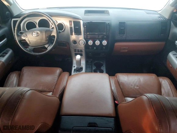 2008 Toyota Tundra 4WD Truck LTD with VIN 5TBBV58168S499800, listed as a Copart auction lot 42239525 with 0 mi miles and Salvage Title. Bid and sale history available at carsss.com. Image 8.