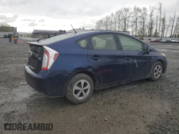 2015 Toyota Prius Four with VIN JTDKN3DU7F1889374, listed as a Copart auction lot 52813095 with 90,251 mi miles and Clean Title. Bid and sale history available at carsss.com. Image 3.