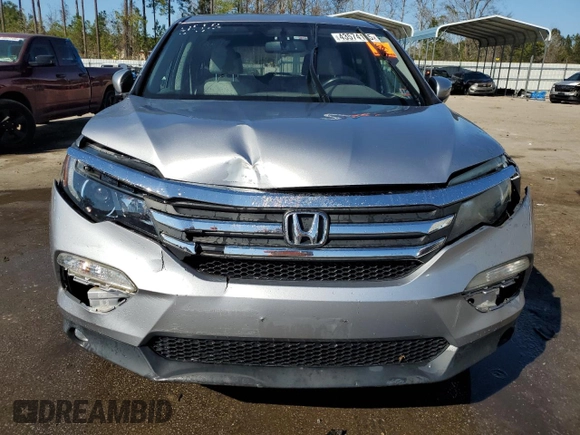 2017 Honda Pilot EX-L with VIN 5FNYF6H56HB030217, listed as a Copart auction lot 43574145 with 91,996 mi miles and Salvage Title. Bid and sale history available at DreamBid. Image 5.