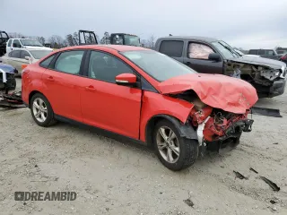 2014 Ford Focus SE with VIN 1FADP3F27EL243095, listed as a Copart auction lot 48289435 with 94,857 mi miles and Salvage Title. Bid and sale history available at DreamBid. Image 4.