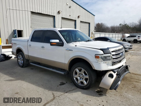 2013 Ford F-150 XL with VIN 1FTFW1EF2DKG02582, listed as a Copart auction lot 45927805 with 140,257 mi miles and Salvage Title. Bid and sale history available at carsss.com. Image 4.