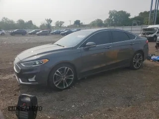 2019 Ford Fusion Titanium with VIN 3FA6P0K94KR254417, listed as a Copart auction lot 59150565 with 88,967 mi miles and Salvage title. Bid and sale history available at DreamBid. Image 1.