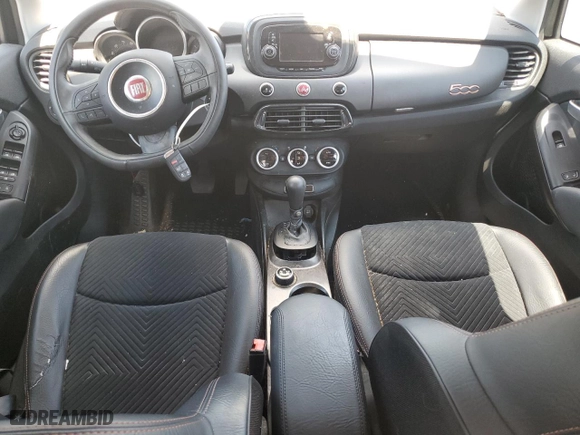 2017 FIAT 500X Urbana Edition with VIN ZFBCFXCB4HP614492, listed as a Copart auction lot 67967724 with 90,346 mi miles and Salvage Title. Bid and sale history available at carsss.com. Image 8.