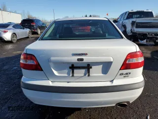 2002 Volvo S40 with VIN YV1VS29542F821073, listed as a Copart auction lot 87377204 with 57,474 mi miles and Salvage Title. Bid and sale history available at carsss.com. Image 6.